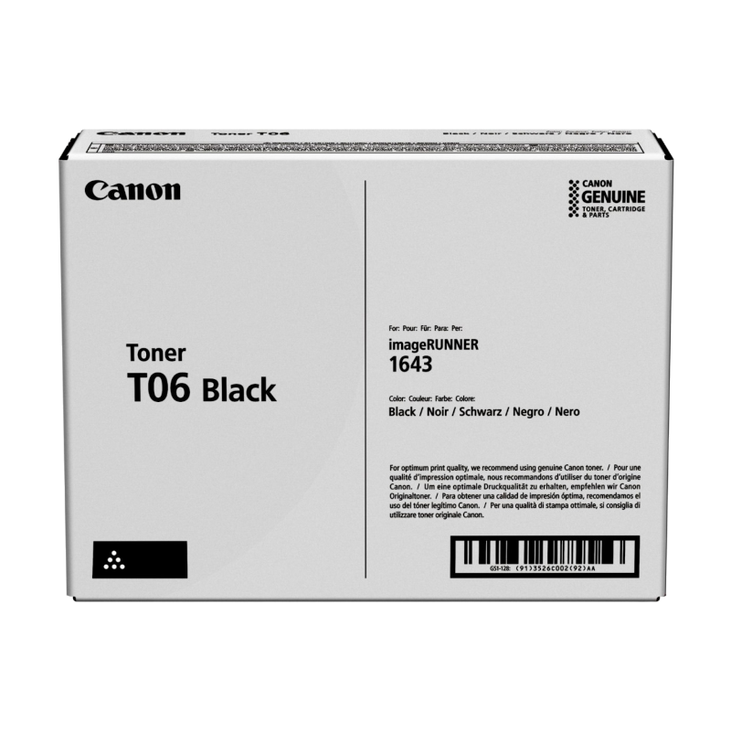 Картридж Canon T06 Cartridge Black (3526C002)
